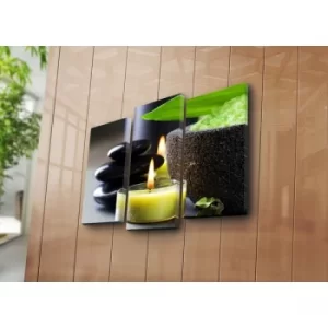 Image of 3PATK-7 Multicolor Decorative Canvas Painting (3 Pieces)