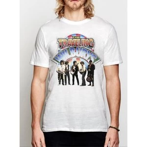 Image of Traveling Wilburys - Band Photo Mens Medium T-Shirt - White
