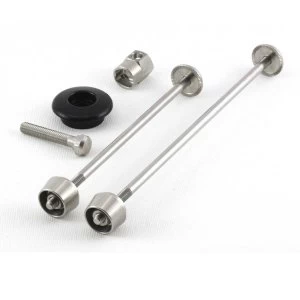 Image of PITLOCK Front & Rear Wheel And Headset 2 Piece Security Skewer Set Black