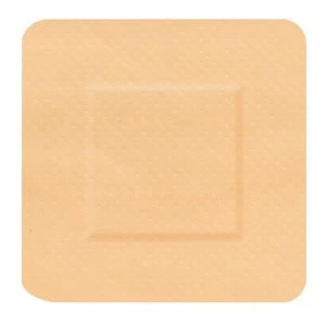 Image of Click Medical Waterproof Square Plasters Pack 100 Ref CM0535 Up to 3