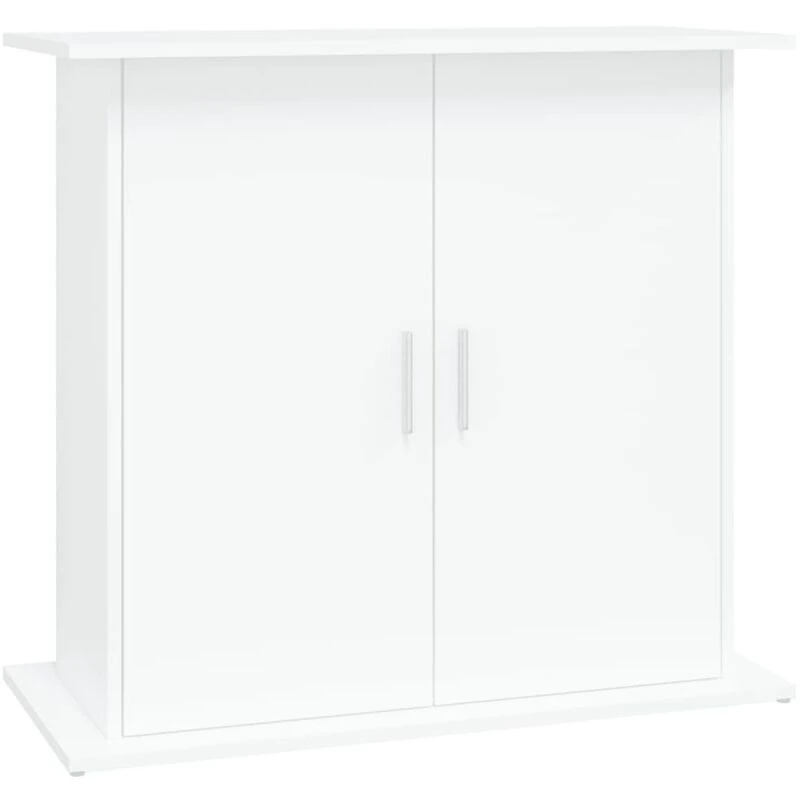 Image of VIDAXL Vidaxl - Aquarium Stand White 81x36x73cm Engineered Wood 8720845418014