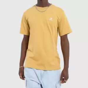 Image of Converse Go To Embroidered Star T-Shirt In Tan