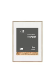 Image of Skava 50 x 70cm Wooden Picture Frame With 40x60cm Mount & Glass Front