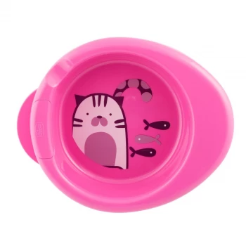 Image of Chicco Pappacalda Plate Color Pink 6m +