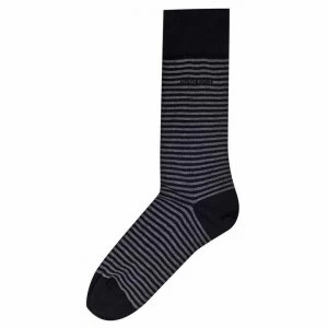Image of Hugo Boss Marc Stripe Socks Black