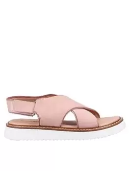 Image of Hush Puppies Clarissa Cross Over Sandal - Blush, Pink, Size 8, Women