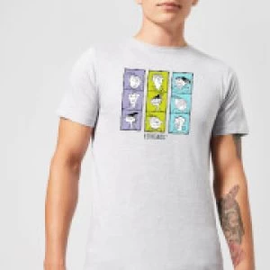 Image of Ed, Edd n Eddy Heads Mens T-Shirt - Grey - S