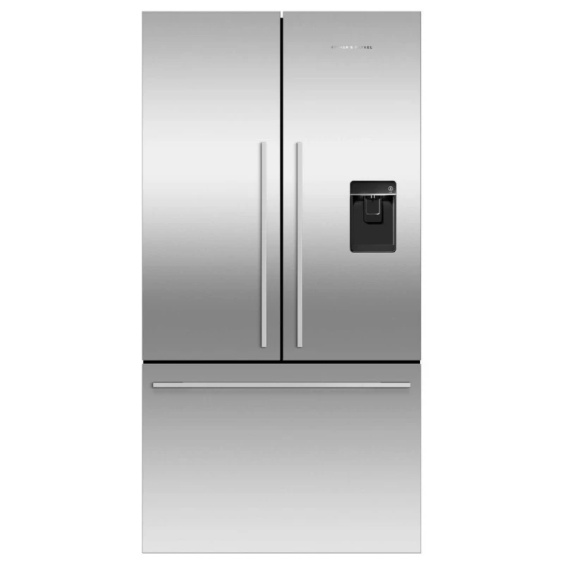 Image of Fisher & Paykel Series 7 Contemporary RF540ADUX6 WiFi Connected Plumbed Frost Free Multi-door American Fridge Freezer - Stainless Steel - E Rated