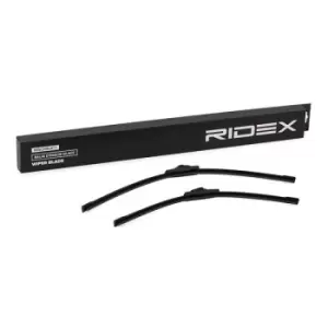 Image of RIDEX Wiper blade MERCEDES-BENZ,OPEL,VAUXHALL 298W0069 1272326,1272329,1272330 6272279,6272279
