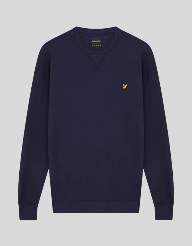 Image of Lyle & Scott Lyle & Scott Classic Crew Neck Sweat Navy Male 2XL54/56 UB84305