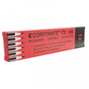 Image of Nice Price Contract Pencil Eraser Tipped Pack of 12 WX25011