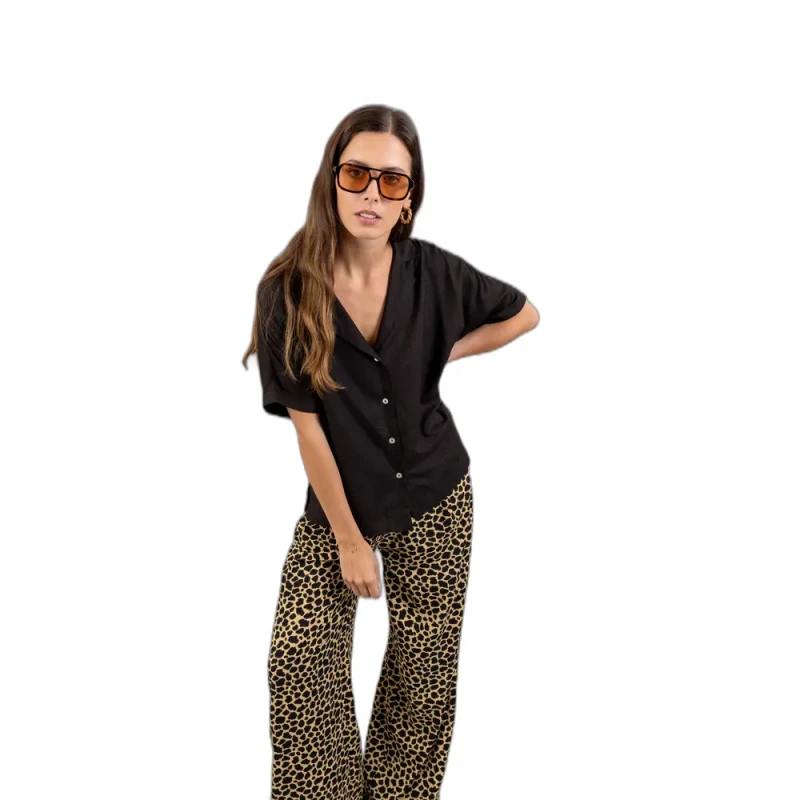 Image of Bizance Woman's shirt Bizance grace Noir Female M