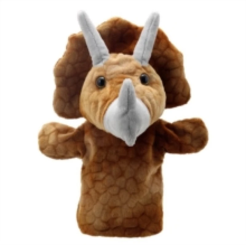 Image of The Puppet Company Animal Puppet Buddies Triceratops Multi unisex