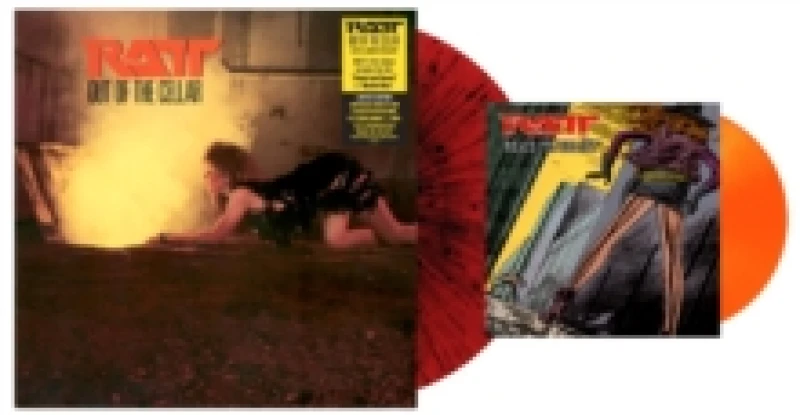 Image of Ratt Out of the Cellar LP multicolor Onesize Unisex