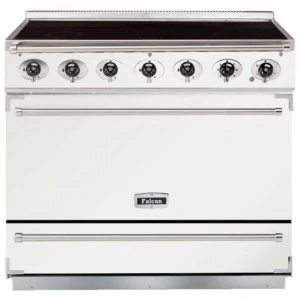 Image of Falcon F900SEIWHN 90060 90cm Single Cavity Induction Range Cooker - White