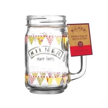 Image of Kilner Bunting Handled Jar 0.4L