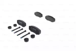 Image of Bosch 0986494049 BP417 Brake Pad Set Disc Brake Rear Axle