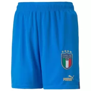 Image of 2022-2023 Italy Home Shorts (Blue) - Kids