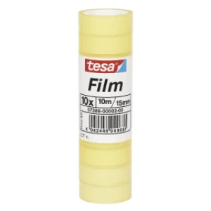 Image of Tesa Standard Tape 15mm x 10m Transparent (10 rolls)