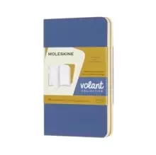 Image of Moleskine Volant Journals XS Plain Forget.Blue Amber.Yellow