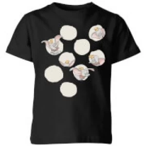 Image of Dumbo Peekaboo Kids T-Shirt - Black - 11-12 Years