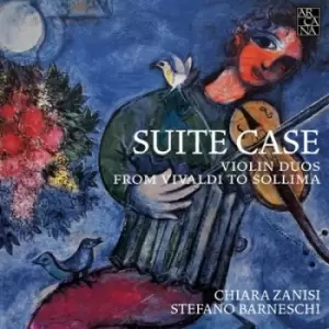 Image of Suite Case Violin Duos from Vivaldi to Sollima by Chiara Zanisi CD Album