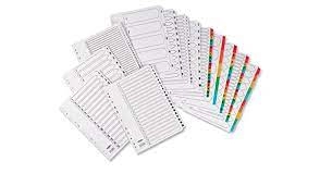 Image of Initiative Index Jan-Dec Clrd Mylar Tab