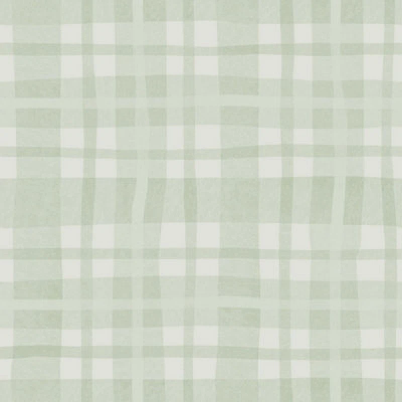 Image of Holden Decor Ivy Plaid Wallpaper Sage Green Holden 14000
