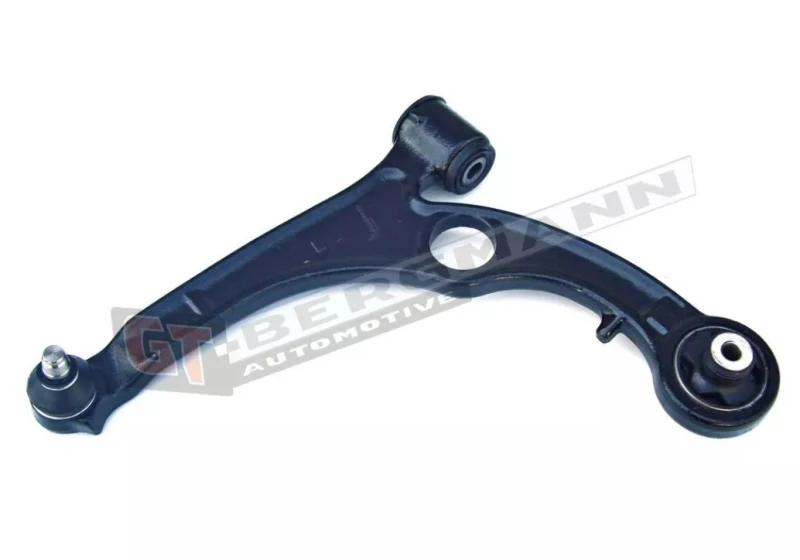 Image of GT-BERGMANN GT20-076 Suspension arm Control Arm, Cast Steel, Front Axle Left, with bearing(s) Cast Steel Track Control Arm (273)