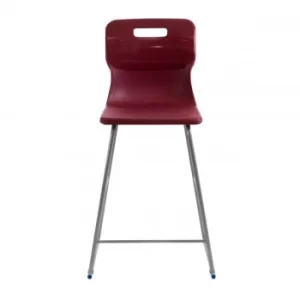 Image of TC Office Titan High Chair Size 6, Burgundy