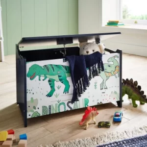 Image of Kids Dino Storage Box MultiColoured