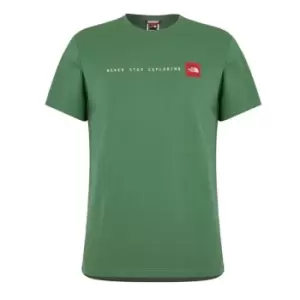 Image of The North Face Mens NSE T-Shirt - Green