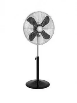 Image of Swan Sfa12610Bn Retro 16" Stand Fan - Black