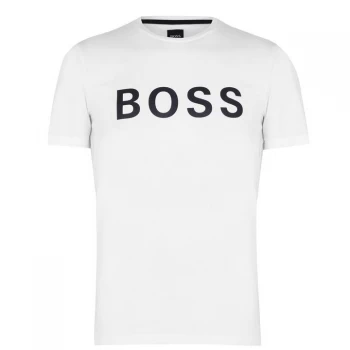Image of Hugo Boss Tiburt 171 Logo T-Shirt White Size L Men