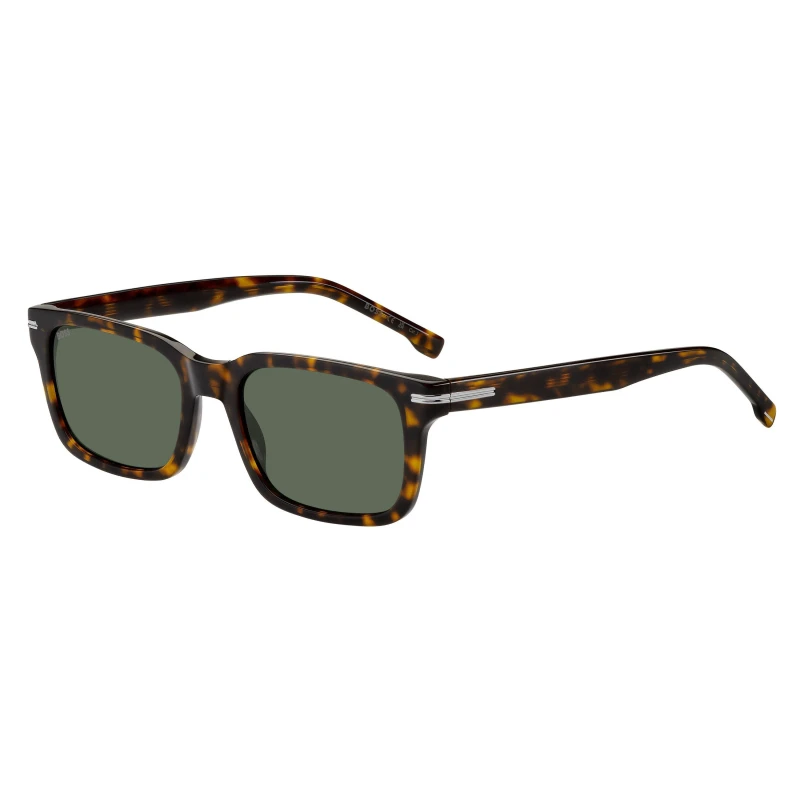 Image of Boss Boss Rectangular Havana male 54 cm