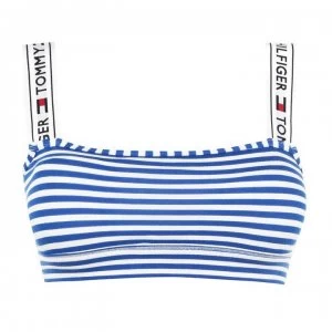 Image of Tommy Bodywear Tommy Authentic Striped Bralette - True Bue CKN