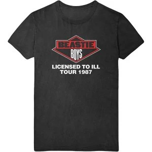 Image of The Beastie Boys - Licenced to III Unisex Medium T-Shirt - Black