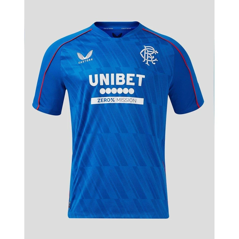 Image of Castore Rangers Home Shirt 2024 2025 Adults - Blue Blue S