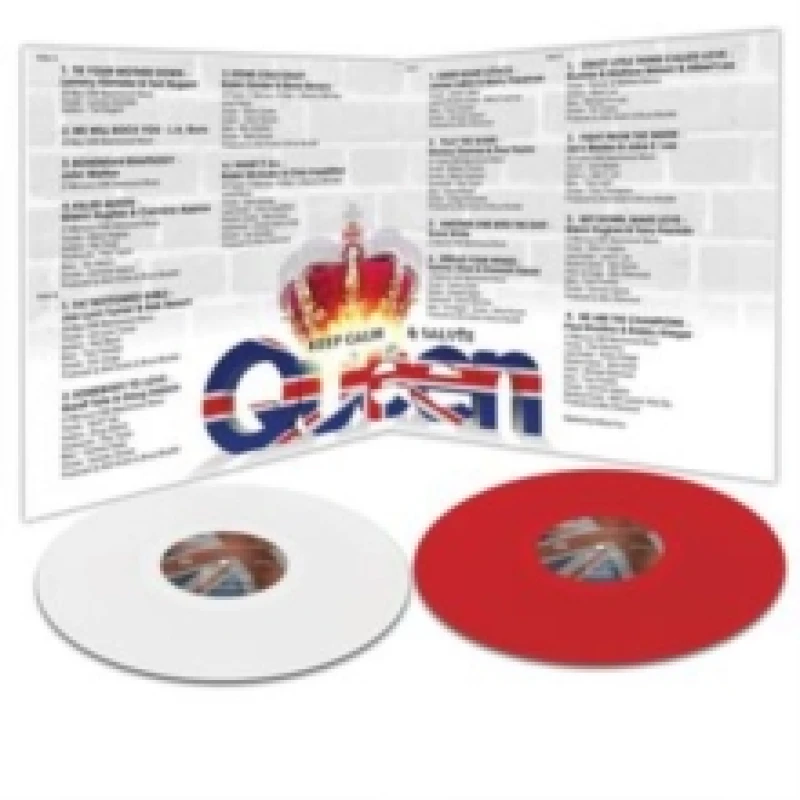 Image of Keep Calm and Salute Queen Vinyl