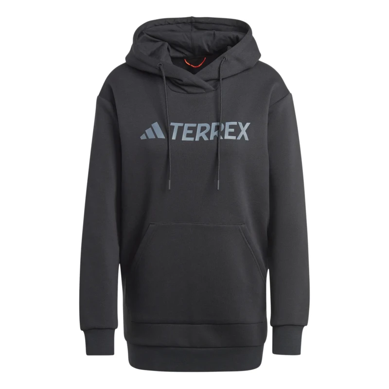 Image of adidas Terrex Multi Large Logo Womens Hoodie Noir Female S