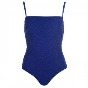 Image of Seafolly Fresh Mail Swimsuit - Blue Opal
