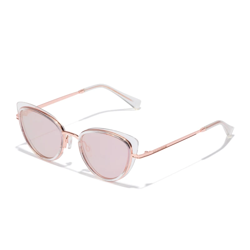 Image of Sunglasses Hawkers Air Rose Gold Feline