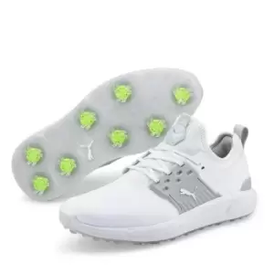 Image of Puma Ignite Article Spiked Golf Shoes Mens - White