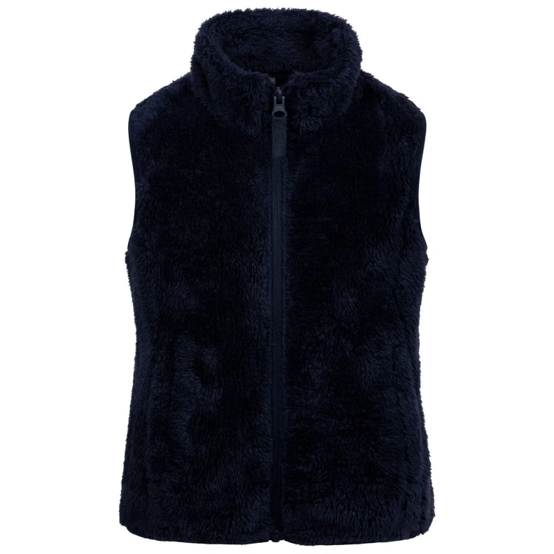 Image of Trespass Porru Fleece Gilet in Navy Size: 2-3 Years Navy Unisex 2-3 Years