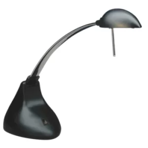 Image of Ell Desk Task Lamp Blue Metal Gy6.35 Bulb