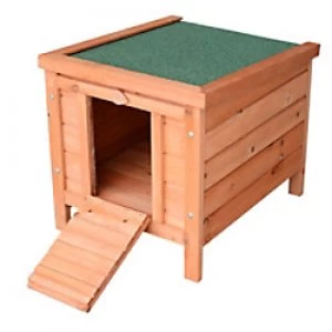 Image of PawHut Rabbit Cage Natural, Green 420 mm x 510 mm x 430 mm