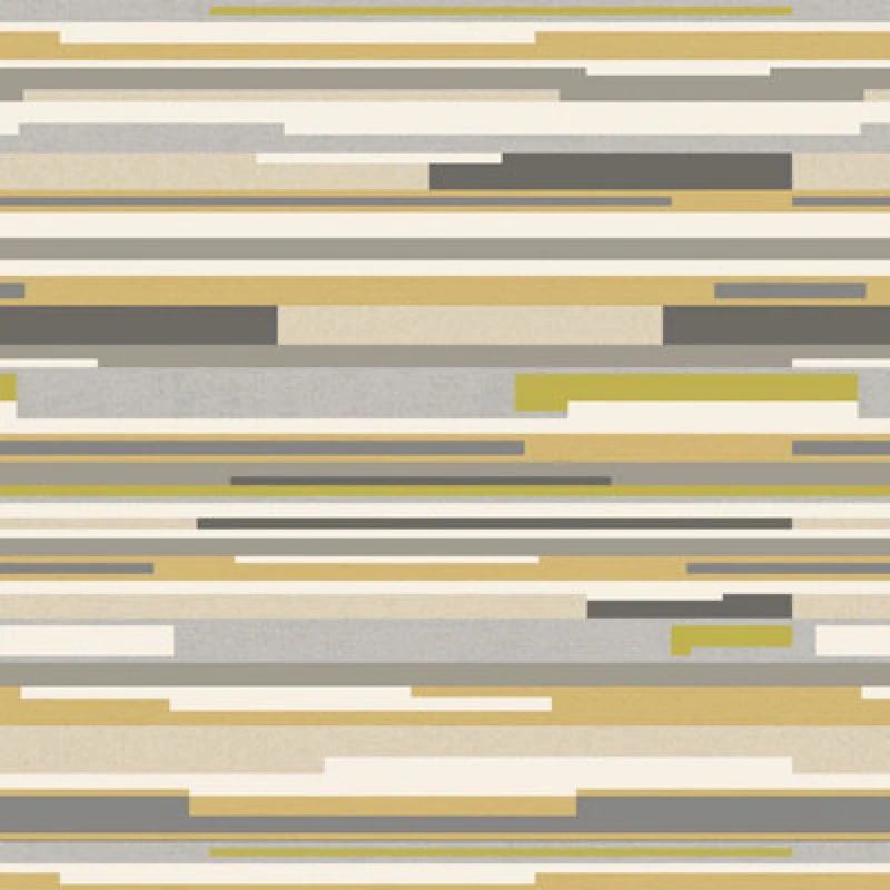 Image of Hoopla Walls Horizontal Stripe Olive Green Matt Smooth 10M Wallpaper