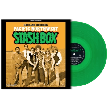 Image of Various - Garland Records: Pacific Northwest Stash Box Green Vinyl