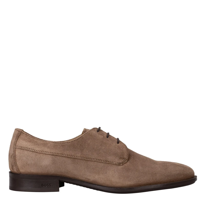 Image of Boss Colby Derby Shoe - Beige Beige 11