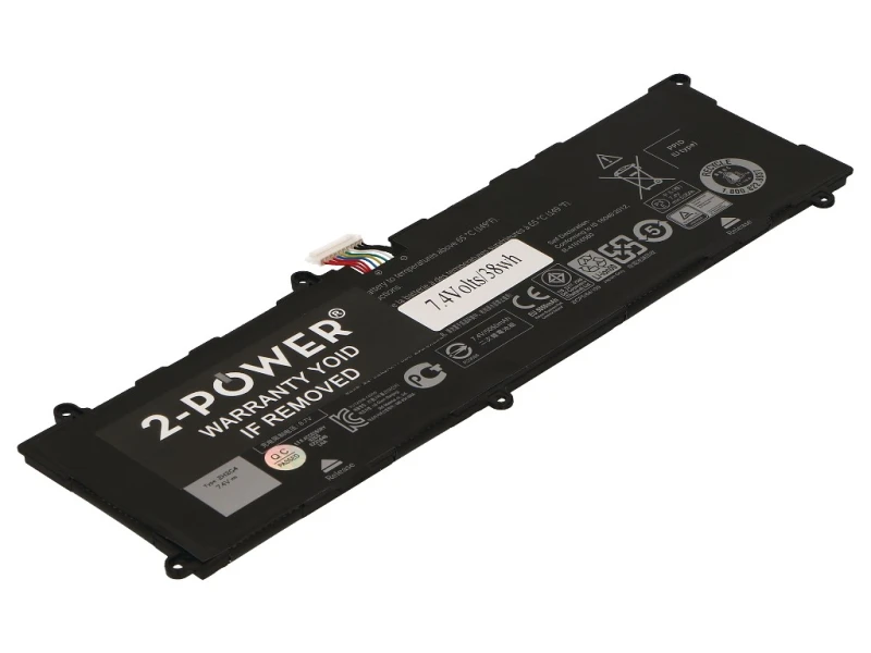 Image of 2-Power 7.4V 5050mAh Li-Polymer Laptop Battery